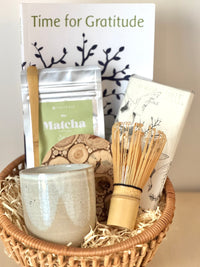 GRATITUDE & MATCHA GIFT BASKET