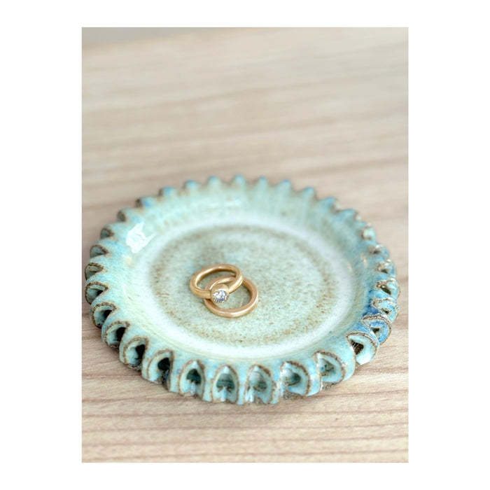 Carved jewelry dish