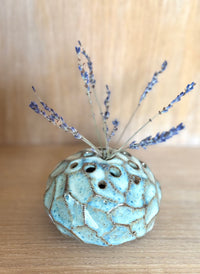 Ikebana boulder vase
