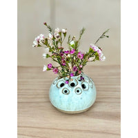 Ikebana boulder vase