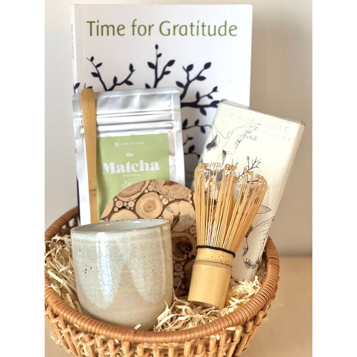 GRATITUDE & MATCHA GIFT BASKET